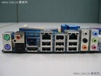 Задняя панель ASRock X58 SuperComputer
