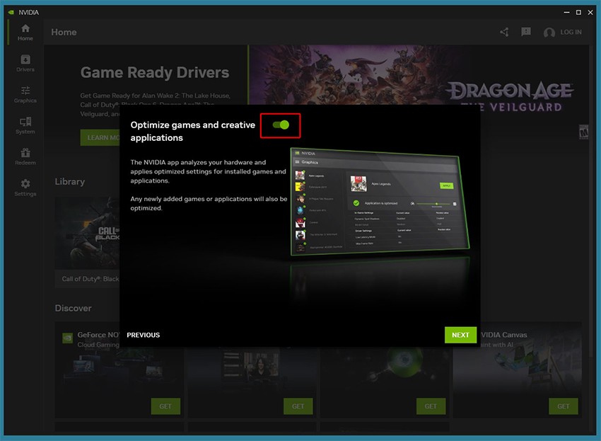 игровые драйверы Game Ready