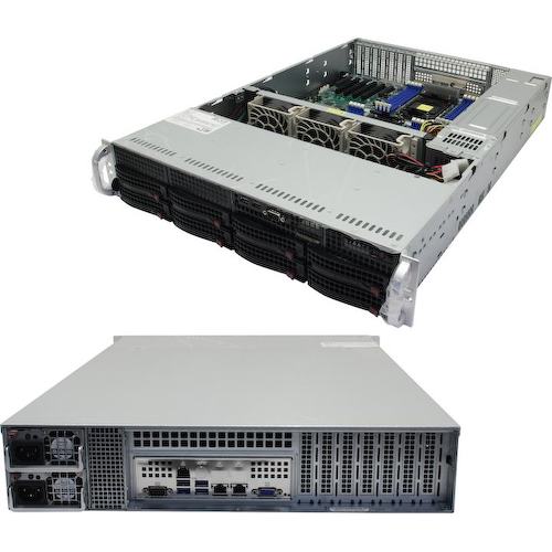 Сервер в корпусе высотой 2U НИКС sS9800/pro2U S927Z2Bi