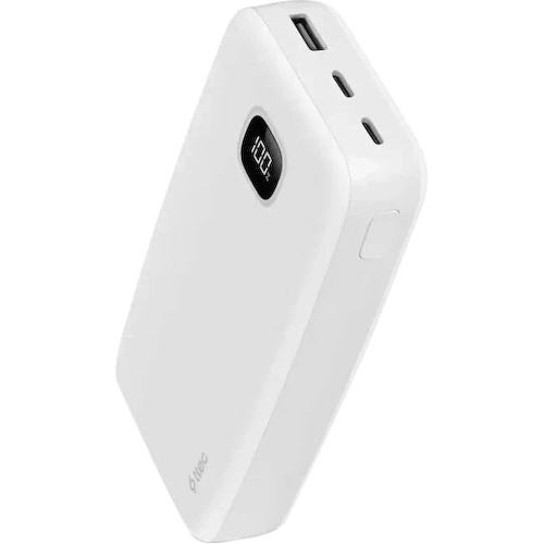 TTEC 2BB213B TTEC ChargeUp Pro LCD 20.000mAh PD 20W Powerbank - White