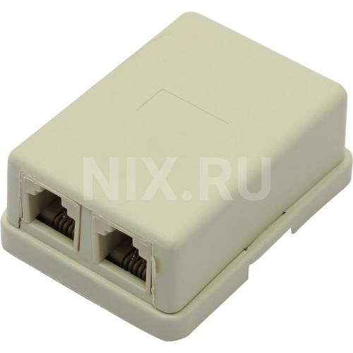 Розетка телефонная TA-102