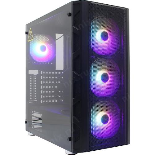 Корпус Miditower 1STPLAYER FIREBASE XP-E ATX без БП с окном