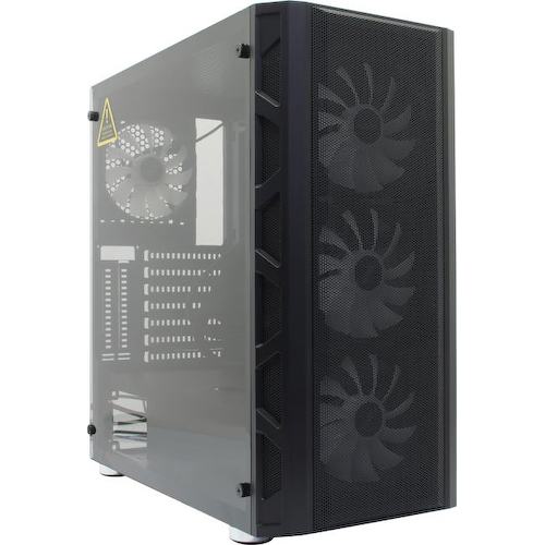 Корпус Miditower 1STPLAYER FIREBASE XP-E ATX без БП с окном