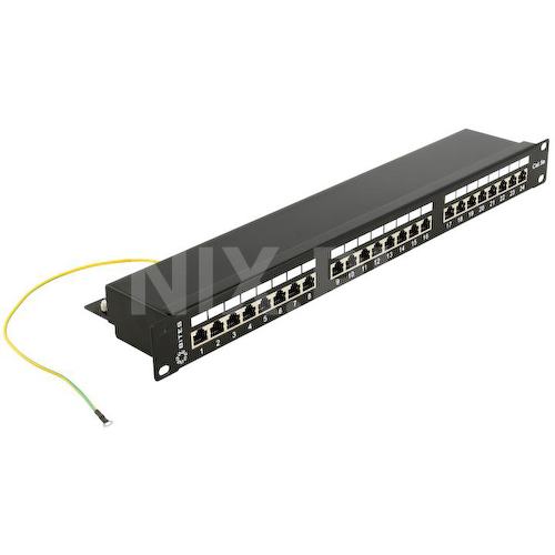 Patch Panel (коммутационная панель) кат.5e 5bites LY-PP5-30 24 порта 1U