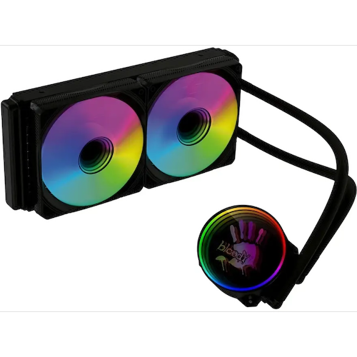 BD-LC240ARGB1-BK Система водяного охлаждения Bloody BD-LC240ARGB1 ARGB Soc-AM5/AM4/1200/1700/1851 черный 4-pin 22-35dB