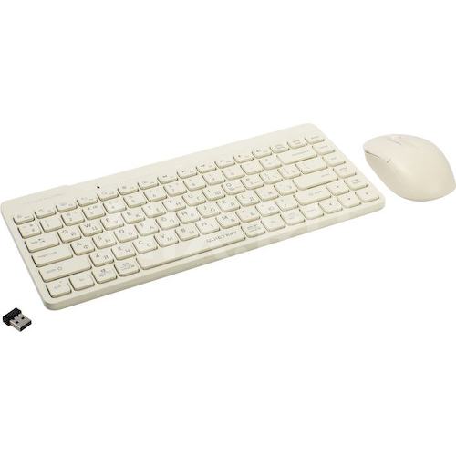 A4Tech Fstyler Wireless FG2200 Air2 Beige (Кл-ра, USB, FM+Мышь,3кн, Roll, USB, FM)