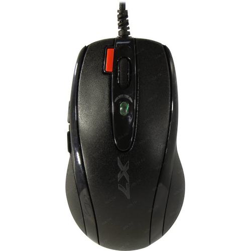 Проводная Мышь A4Tech Oscar Optical Mouse X-7120-Black (USB 2.0, 7btn, 2000 dpi)