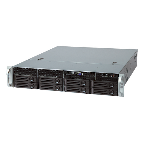 Ablecom CS-R25-41P Серверный корпус/ CS-R25 with 12G HDD BP and 550w RPS