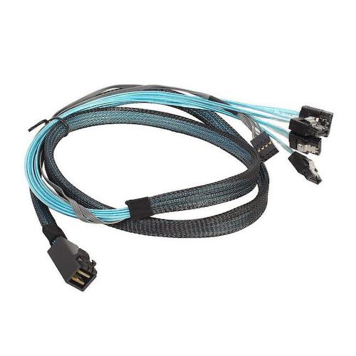Кабель SFF-8643->4xSATA ACD ACD-SFF8643-SATASB-08M-MR