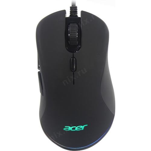 Проводная Мышь Acer OMW190 (USB, 6btn, 6400 dpi)