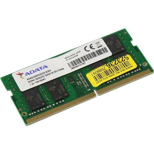 Модуль памяти ADATA Premier <AD4S320032G22-SGN> SO-DIMM DDR4 1x 32 Гб <PC4-25600>