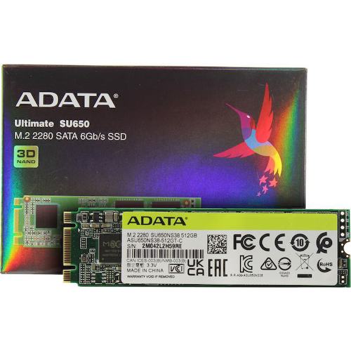 SSD ADATA Ultimate SU650 <ASU650NS38-512GT-C>