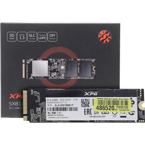 SSD ADATA XPG SX8100 <ASX8100NP-2TT-C>