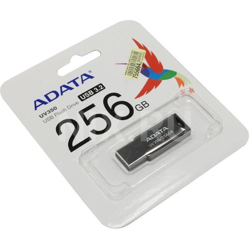 Флешка ADATA UV350 AUV350-256G-RBK USB 256 ГБ