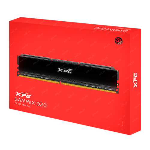 Модуль памяти ADATA XPG GAMMIX D20 <AX4U360016G18I-DCBK20> DDR4 2x 16 Гб <PC4-28800>