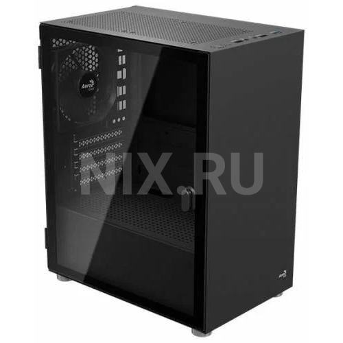 Minitower Aerocool <CS-111-G-BK-V1> MicroATX без БП