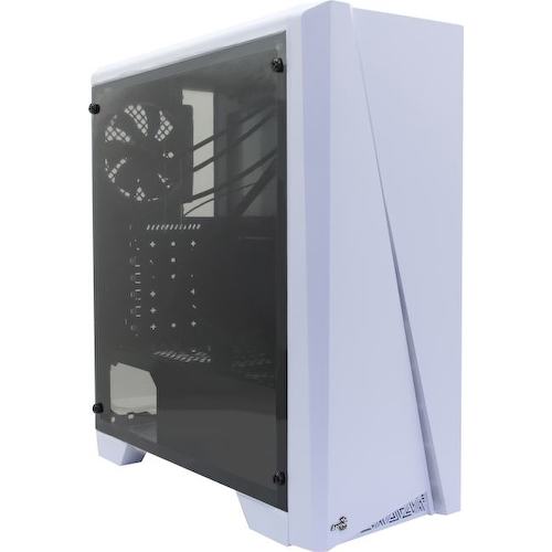 Корпус Miditower AeroCool PGS (Performing Game System) V Cylon White ATX без БП с окном