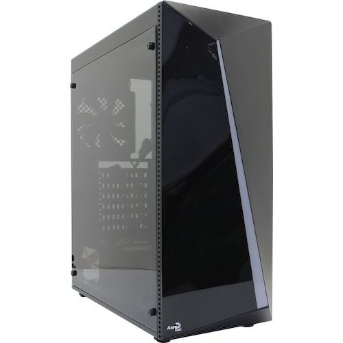 Корпус Miditower AeroCool SHARD ATX без БП с окном