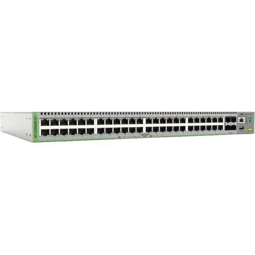 Коммутатор Allied Telesis AT-GS980M/52-50 (L3) 48x1Гбит/с 4SFP 48PoE+ 740W управляемый