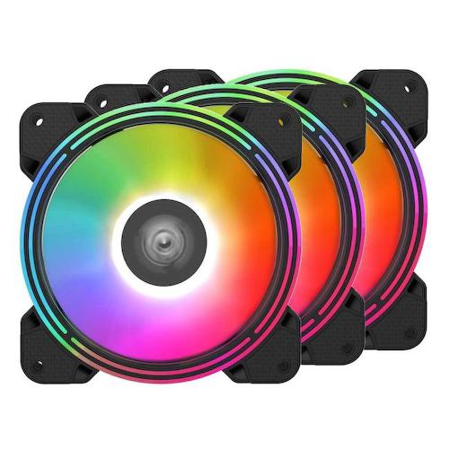 Halo 4.0-B kit ALSEYE Вентилятор в корпус ALSEYE Halo 4.0-B kit (3шт.)