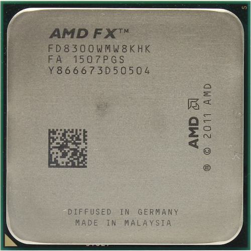 Процессор AMD FX-8300 BOX (FD8300W, FD8300WMW8KHK)