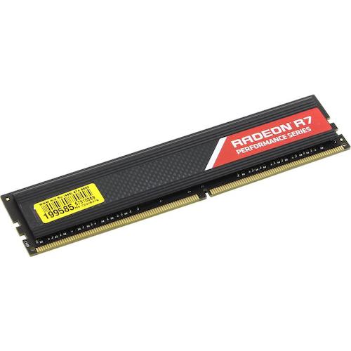 Модуль памяти AMD Radeon R7 Performance Series <R744G2133U1S> DDR4 1x 4 Гб <PC4-17000>