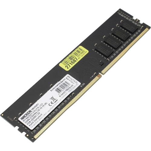 Модуль памяти AMD Radeon R7 Performance <R744G2133U1S-UO> DDR4 1x 4 Гб <PC4-17000>