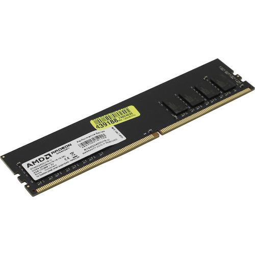 Модуль памяти AMD Radeon R7 Performance Series <R744G2400U1S-U> DDR4 1x 4 Гб <PC4-19200>