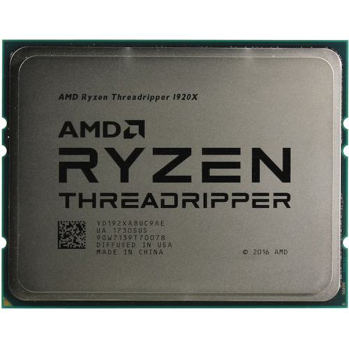 Процессор AMD Ryzen Threadripper 1920X BOX (без кулера) (YD192XA, YD192XA8UC9AE)