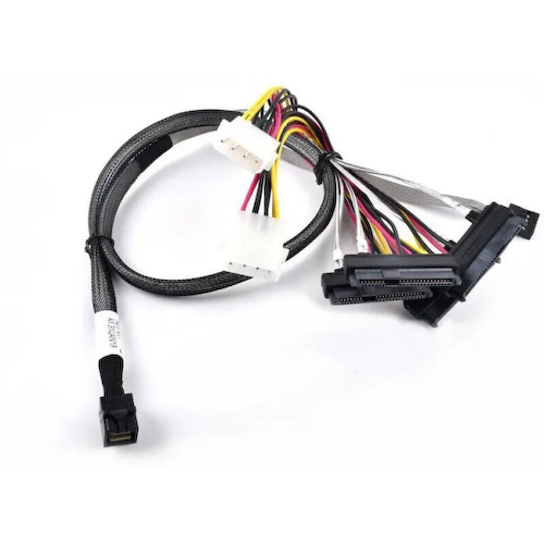 RHS36-4819 Amphenol Кабель Amphenol RHS36-4819, ( HDmSAS SFF8643 to 4*SAS SFF8482 internal cable), 75cm
