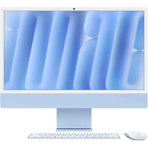 MWV13HN/A Моноблок Apple iMac A3137 24" 4.5K M4 10 core (4) 16Gb SSD256Gb 10 core GPU macOS 143W синий 4480x2520