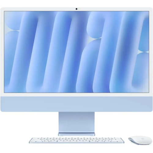 MWUF3HN/A Моноблок Apple iMac A3247 24" 4.5K M4 8 core (4) 16Gb SSD256Gb 8 core GPU macOS 143W синий 4480x2520