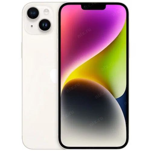 MQ3D3ZA/A Смартфон Apple iPhone 14 Plus 256GB Starlight, с 2-я сим слотами