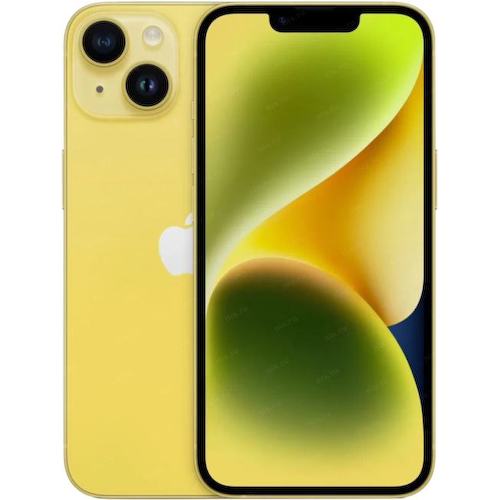 MR3X3HN/A Смартфон Apple iPhone 14 128GB Yellow, с 2-я сим слотами