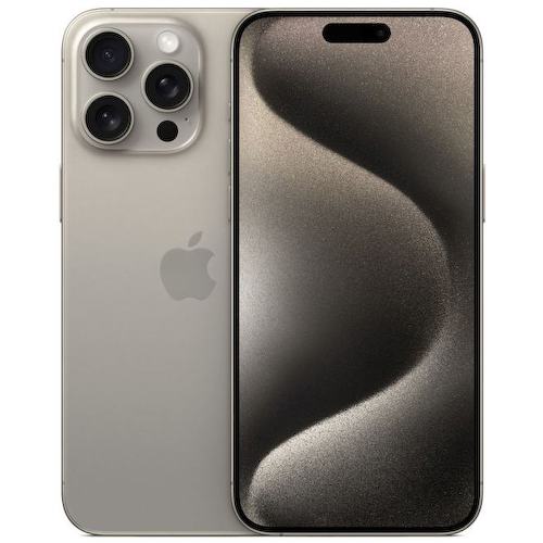 Смартфон Apple iPhone 15 Pro MAX Natural Titanium 1 Тб Dual nano SIM