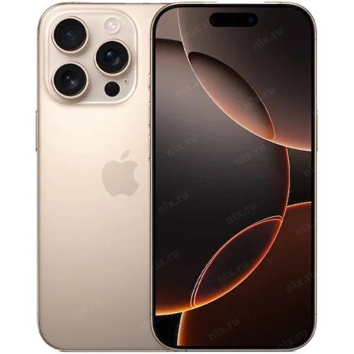 Мобильный телефон IPHONE 16 PRO 128GB MYNF3HX/A DESERT TITANIUM APPLE