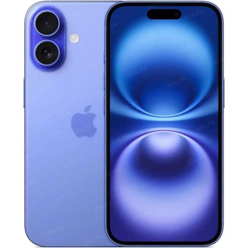 Смартфон Apple iPhone 16 Ultramarine 256 Гб nano SIM + eSIM