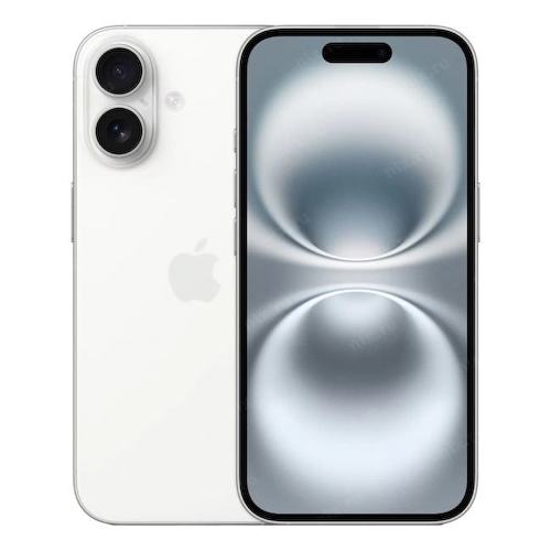 Смартфон Apple iPhone 16 White 256 Гб nano SIM + eSIM