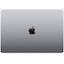 Ноутбук Apple MacBook Pro 16 M2 (2023 года) MNW83C/A Space Gray (Apple M2 Pro, 16 ГБ, 512 ГБ SSD, WiFi, Bluetooth, MacOS, 16"), вид сверху