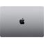 Ноутбук Apple MacBook Pro 14 M2 (2023 года) MPHG3C/A Space Gray A2779 (Apple M2 Max, 32 ГБ, 1 ТБ SSD, WiFi, Bluetooth, MacOS, 14"), вид сверху
