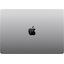 Ноутбук Apple MacBook Pro 14 M3 (ноябрь 2023 года) MTL73LL/A Space Grey A2918 (Apple M3, 8 ГБ, 512 ГБ SSD, WiFi, Bluetooth, MacOS, 14"), вид сверху
