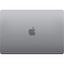 Ноутбук Apple MacBook Air 15 M3 (2024 года) Z1BP000BK Space Gray A3114 (Apple M3, 8 ГБ, 256 ГБ SSD, WiFi, Bluetooth, MacOS, 15"), вид сверху