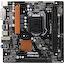 Материнская плата Socket LGA1151 ASRock H110M-DGS R3.0 2DDR4 MicroATX, вид сверху