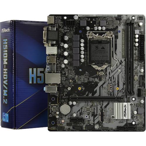 Материнская плата Socket LGA1200 ASRock H510M-HDV/M.2 2DDR4 MicroATX