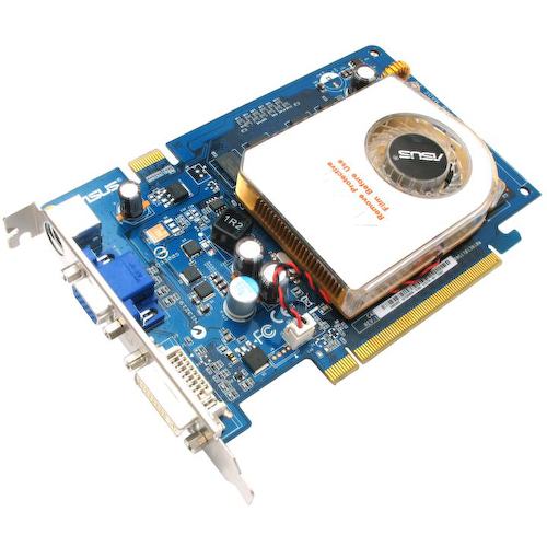Видеокарта ASUS EN8500GT/HTP/1G GeForce<sup>®</sup> 8500 GT 1 Гб DDR2