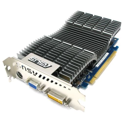 Видеокарта ASUS EN9400GT SILENT/HTP/512M GeForce<sup>®</sup> 9400 GT 512 Мб DDR2