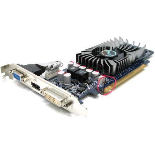 Видеокарта ASUS EN9400GT/DI/1GD2(LP) GeForce<sup>®</sup> 9400 GT 1 Гб DDR2