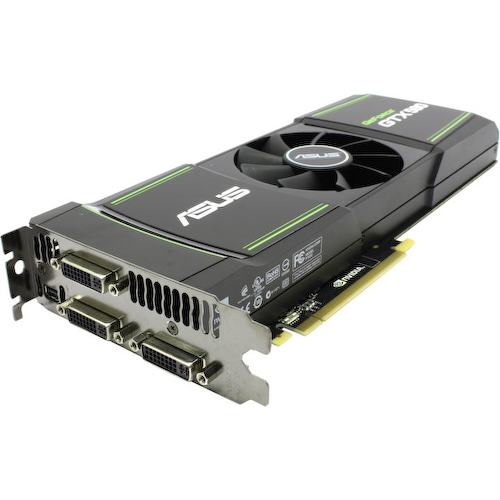 Игровая видеокарта ASUS ENGTX590/3DIS/3GD5 GeForce<sup>®</sup> GTX 590 3 Гб GDDR5