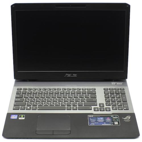 Ноутбук ASUS ROG G75VX (Intel Core i7 3630QM, 16 ГБ, 256 Гб SSD , 750 Гб HDD, GeForce<sup>®</sup> GTX 670MX (192 бита), WiFi, Bluetooth, Win8, 17")