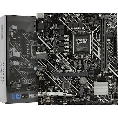 Материнская плата Socket LGA1700 ASUS H610M-E D4-CSM 2DDR4 MicroATX